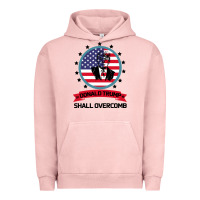 Pigment Salmon DONALD TRUMP 2016 WE SHALL OVERCOMB Urban Hoodie - Bettercallsaul