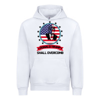 White DONALD TRUMP 2016 WE SHALL OVERCOMB Urban Hoodie - Bettercallsaul
