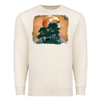 Sandshell wilderness leopard Premium Sweatshirt - MaliasSmallBusiness