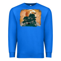 True Royal wilderness leopard Premium Sweatshirt - MaliasSmallBusiness