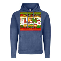 Vintage Denim licensed practical nurse juneteenth Vintage Hoodie - Zillion Design Studio
