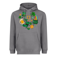 Storm st. patrick heart doodle Heavyweight Hoodie - MaliasSmallBusiness
