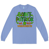 Colony Blue saint patrick university Long Sleeve Tee - Artiststas