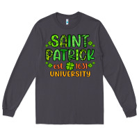 Smoke saint patrick university Long Sleeve Tee - Artiststas