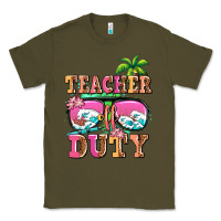 Army Green teacher off duty Classic Tee - AdoDesignShop