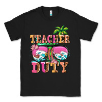 Black teacher off duty Classic Tee - AdoDesignShop