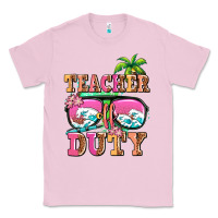 Bubblegum Pink teacher off duty Classic Tee - AdoDesignShop