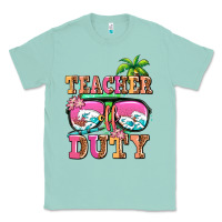 Seafoam teacher off duty Classic Tee - AdoDesignShop