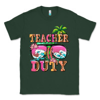 Sports Green teacher off duty Classic Tee - AdoDesignShop