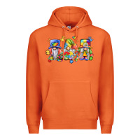 Carrot autism gnomes Premium Hoodie - LillyAllenDesigns