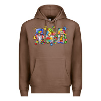 Chestnut autism gnomes Premium Hoodie - LillyAllenDesigns