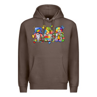 Coffee autism gnomes Premium Hoodie - LillyAllenDesigns