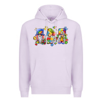 Lilac autism gnomes Premium Hoodie - LillyAllenDesigns