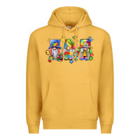 Mustard autism gnomes Premium Hoodie - LillyAllenDesigns