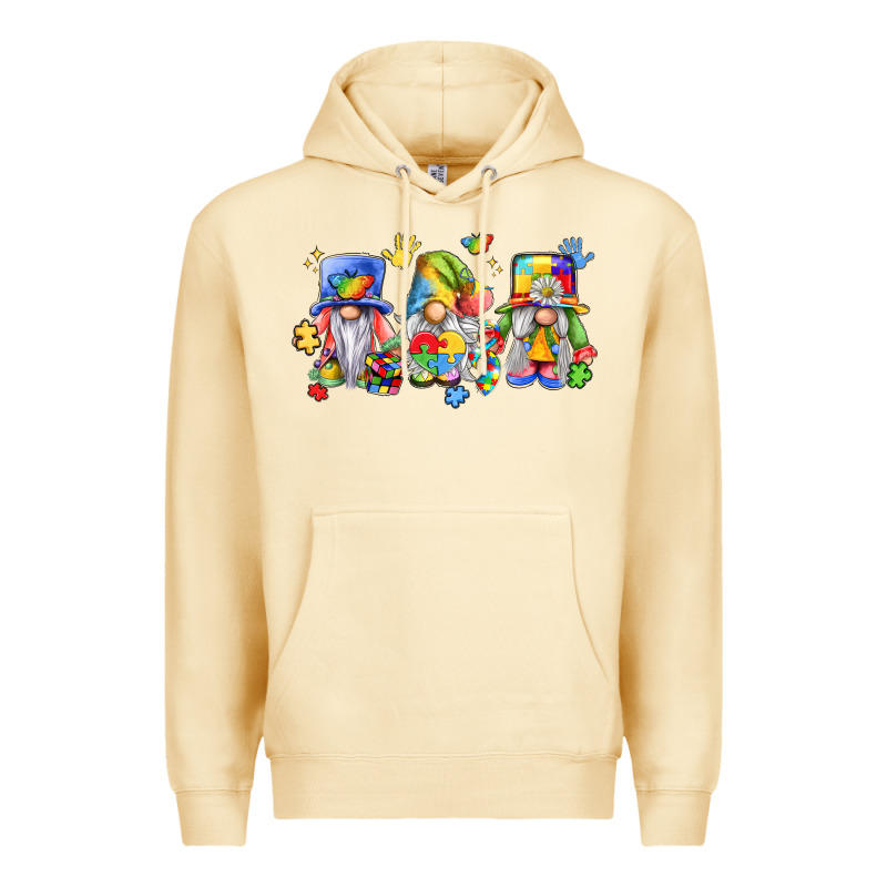 Autism Gnomes Premium Hoodie by LillyAllenDesigns | Teevron