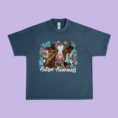 Autism Awareness 2 Urban Heavy Tee Designed By Sublimationcraftshop