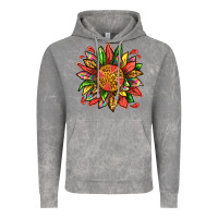 Cloud Rock watermelon sunflower Vintage Hoodie - texasbilliewilder
