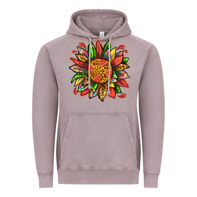 Watermelon Sunflower Vintage Hoodie by texasbilliewilder | Teevron