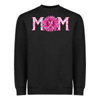 Black breast cancer mom Heavyweight Sweatshirt - RanaPortraitStore