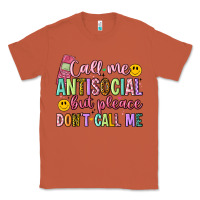 Copper call me antisocial but please don't call me Classic Tee - Artiststas