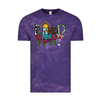 Cloud Purple tanned and tipsy Vintage Tee - SublimationCraftShop