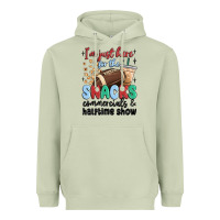 Matcha im just here for the snacks commercials and  halftime show Heavyweight Hoodie - MaliasSmallBusiness