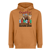 Meerkat im just here for the snacks commercials and  halftime show Heavyweight Hoodie - MaliasSmallBusiness