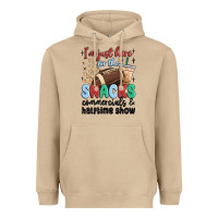 Mushroom im just here for the snacks commercials and  halftime show Heavyweight Hoodie - MaliasSmallBusiness