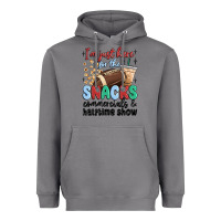 Storm im just here for the snacks commercials and  halftime show Heavyweight Hoodie - MaliasSmallBusiness