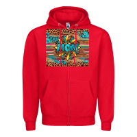 Red sunflower mom Zipper Hoodie - Artiststas