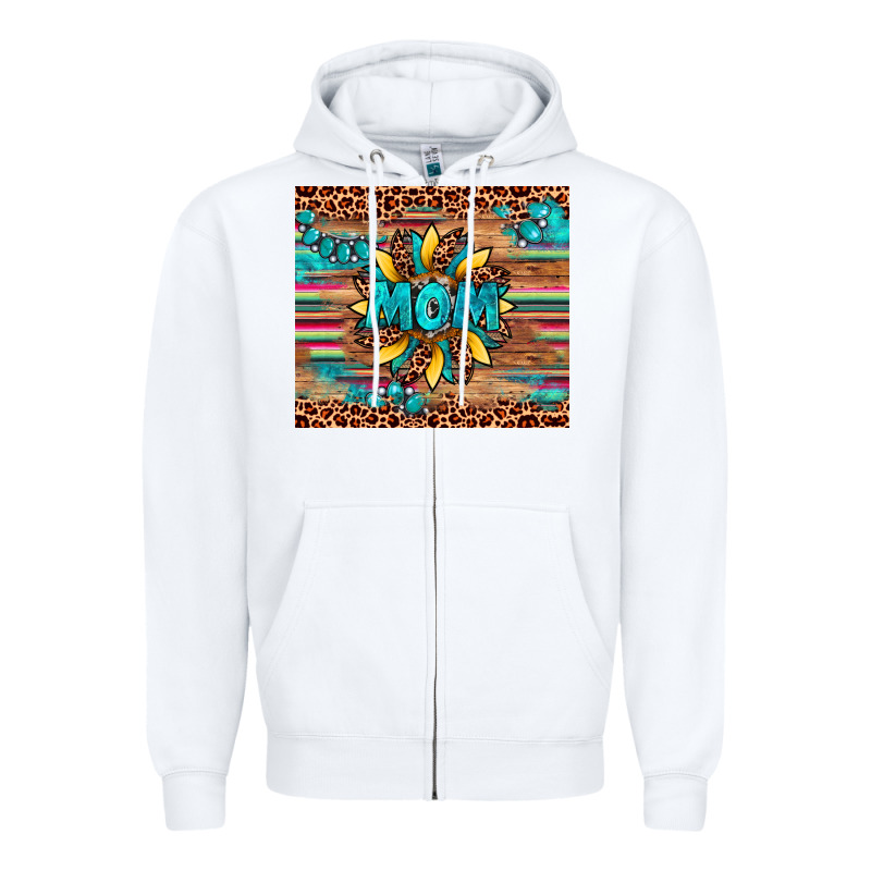 Sunflower Mom Zipper Hoodie by Artiststas | Teevron