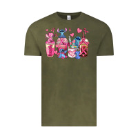 Vintage Olive breast cancer stitch coffee cups Vintage Tee - AdoDesignShop