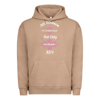 Pigment Burro all women are created equal but only the smartest are born in july bla Urban Hoodie - Bettercallsaul
