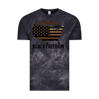 Cloud Black juneteenth 1865 black freedom Vintage Tee - HRA Design Shop