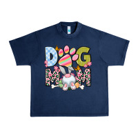 Navy Easter Dog Mom Easter Day Urban Heavy Tee - Neo Western
