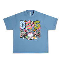 Pebble Blue Easter Dog Mom Easter Day Urban Heavy Tee - Neo Western