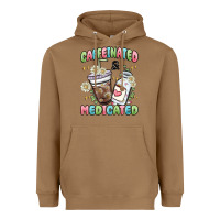 Toasted Coconut caffeinated and medicated Heavyweight Hoodie - MaliasSmallBusiness