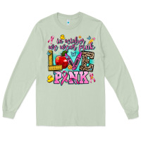 Matcha in october we wear pink love pink Long Sleeve Tee - AdoDesignShop