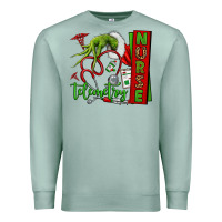 Seafoam grinch hand telemetry nurse Premium Sweatshirt - NancyCooperArtShop