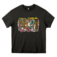 Asphalt mini western Heavy Core Tee - RacoonDesign