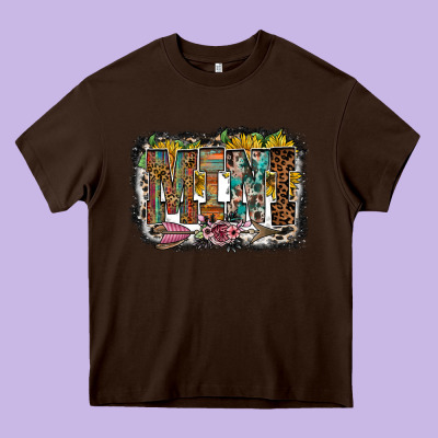 Mini Western Heavy Core Tee Designed By Racoondesign
