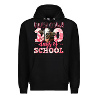 Black holy cow 100 days of school Premium Hoodie - LillyAllenDesigns