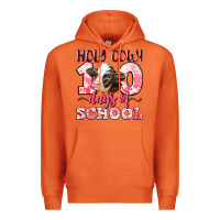 Carrot holy cow 100 days of school Premium Hoodie - LillyAllenDesigns