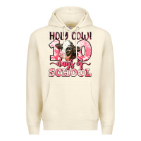 Sandshell holy cow 100 days of school Premium Hoodie - LillyAllenDesigns