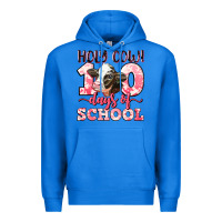 True Royal holy cow 100 days of school Premium Hoodie - LillyAllenDesigns