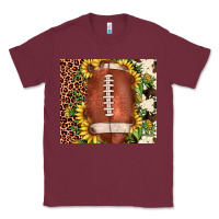 Football Leopard Cowhide Sunflower Classic Tee | Teevron