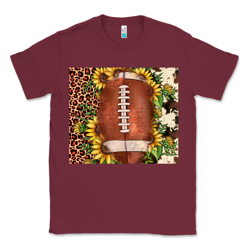 Football Leopard Cowhide Sunflower Classic Tee by JahusDesignShop | Teevron