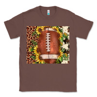 Chestnut football leopard cowhide sunflower Classic Tee - JahusDesignShop