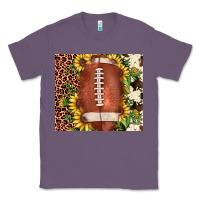 Lavender football leopard cowhide sunflower Classic Tee - JahusDesignShop