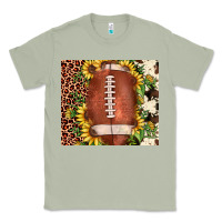 Matcha football leopard cowhide sunflower Classic Tee - JahusDesignShop